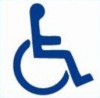 Chambre accessible aux personnes à mobilité réduite